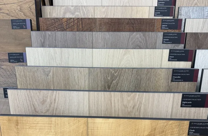 Hallmark Floors waterproof flooring display